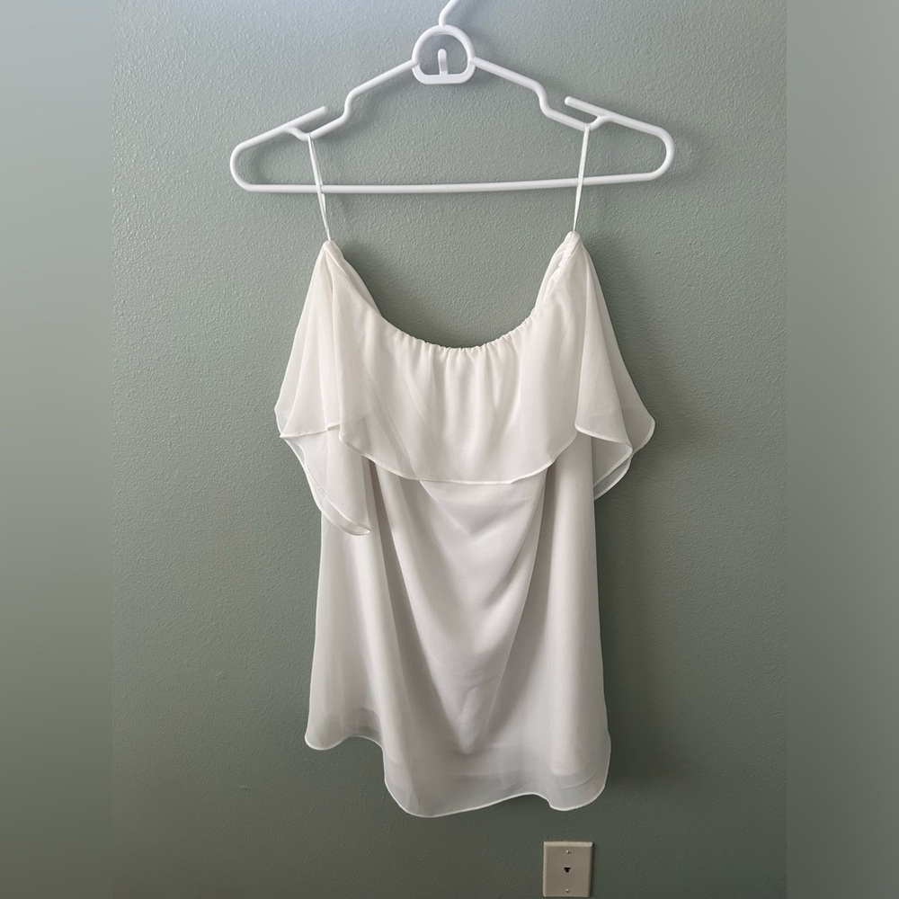 White Off Shoulder Dress